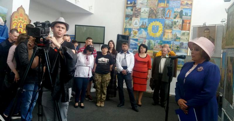 33 полотна білоруських митців – 33 білоруських погляди на військові події в АТО — фото 17