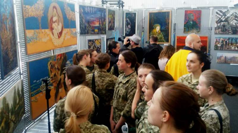 33 полотна білоруських митців – 33 білоруських погляди на військові події в АТО — фото 4