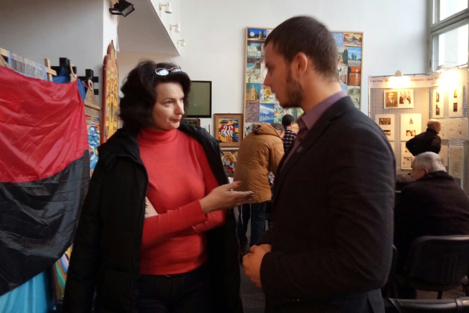 Художник бункерів УПА експонується в музеї історії міста Хмельницького — фото 9