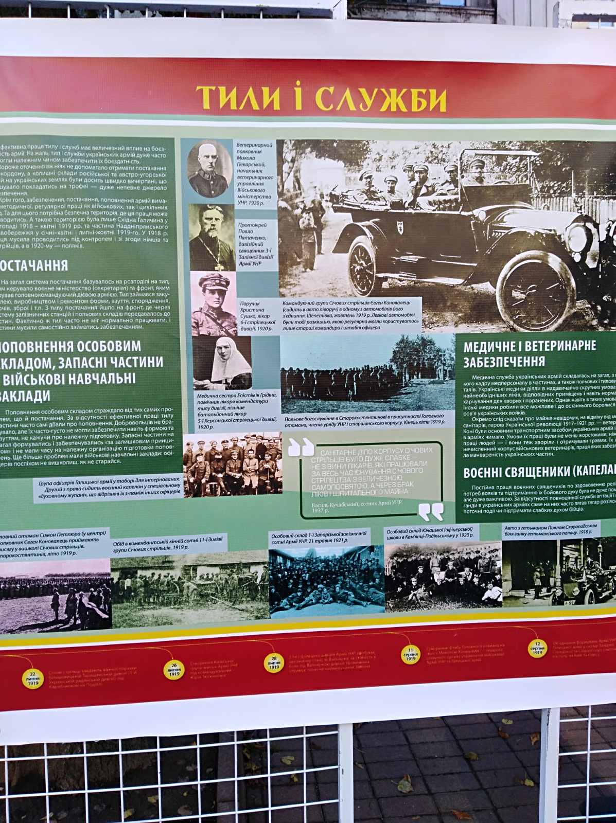 Виїзна виставка від МІМХ "Шляхами звитяг. Українське військо 1917-1921 рр." — фото 6