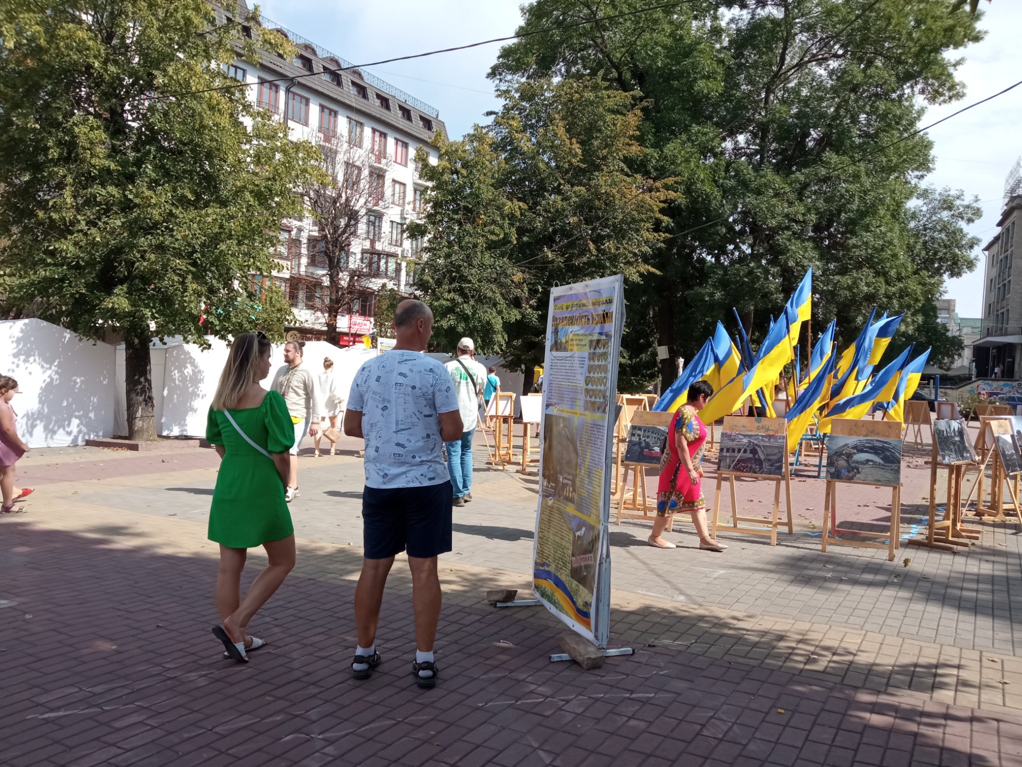 Стріт-виставка від МІМХ до Дня Незалежності — фото 1
